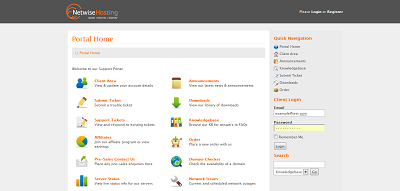 my.NetwiseHosting Customer Portal