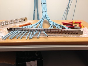 Tool-free termination on our Cat 6 cabling saves lots of time