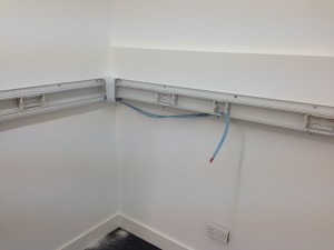 Network run into trunking system