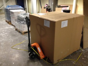 Delivery of further cooling hardware