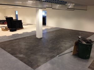 Second pod flooring completed