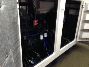 A closer look at the backup generator sets