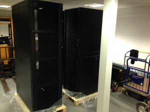 An exclusive look at our custom made APC quarter rack enclosures